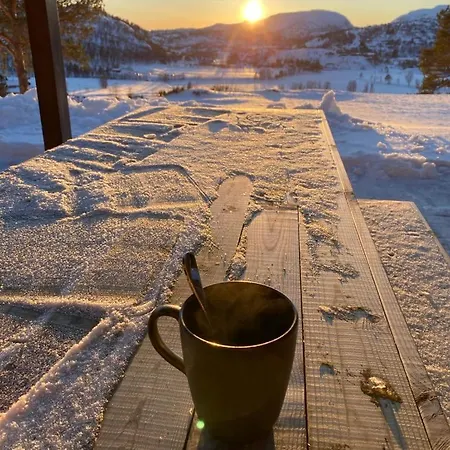 Flott Nyere I Sirdal Med Fantastisk Utsikt Og Solforhold Сasa de vacaciones *