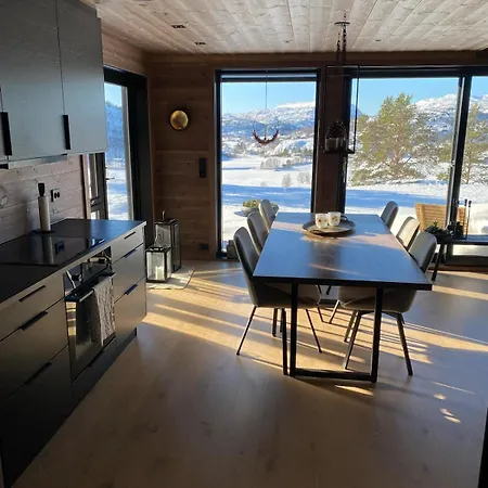 Flott Nyere I Sirdal Med Fantastisk Utsikt Og Solforhold Сasa de vacaciones *